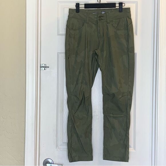 Prana Halle Straight Pants Camo Color Size 2S - Picture 10 of 11